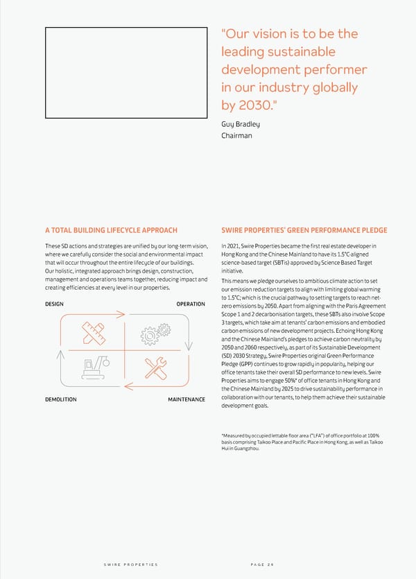 Swire Properties Corporate Brochure 2022 EN - Page 31