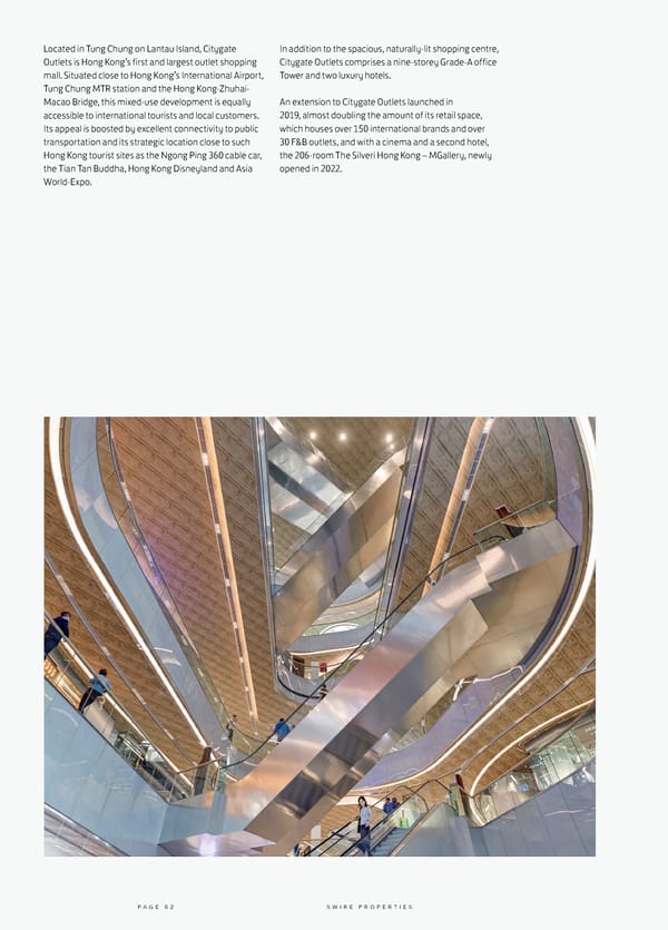 Swire Properties Corporate Brochure 2022 EN - Page 64