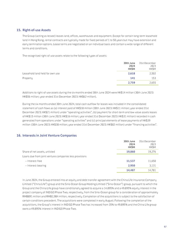 2024 Interim Report | EN - Page 69
