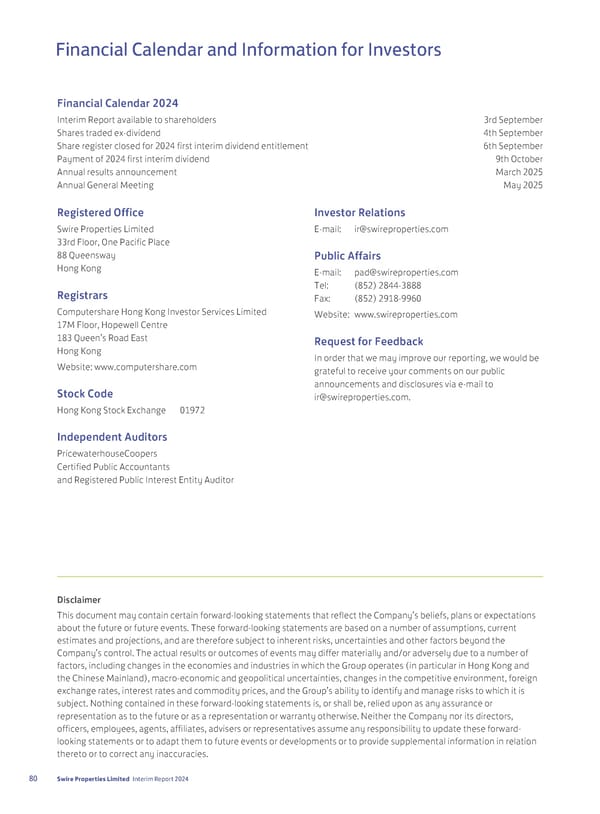 2024 Interim Report | EN - Page 82