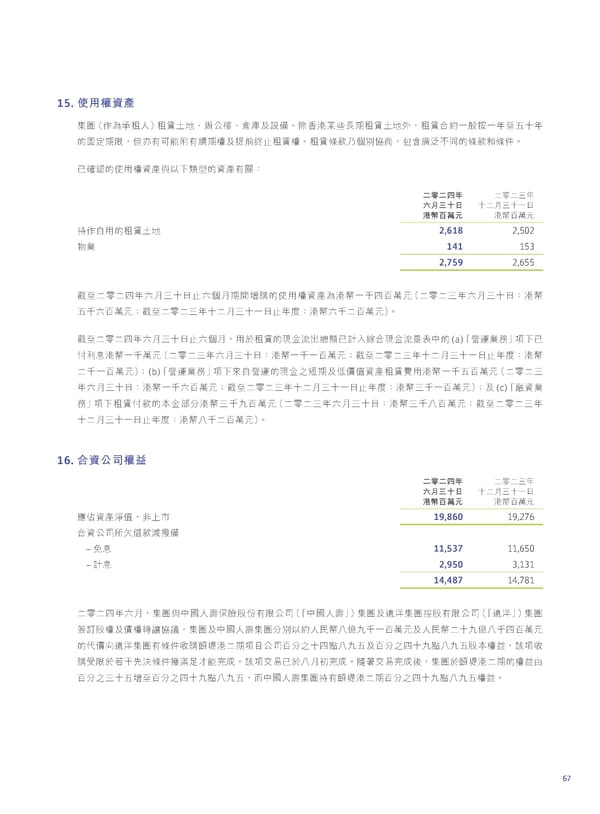 2024 Interim Report | TC - Page 69