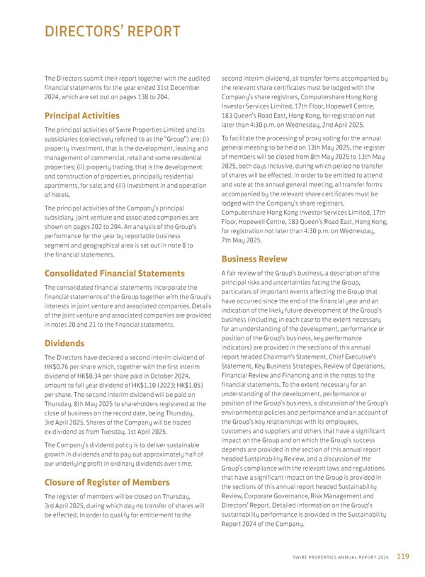 Annual Report 2024 | EN - Page 121