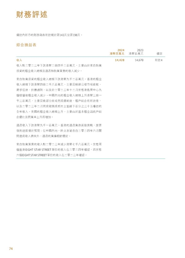 Annual Report 2024 | TC - Page 76